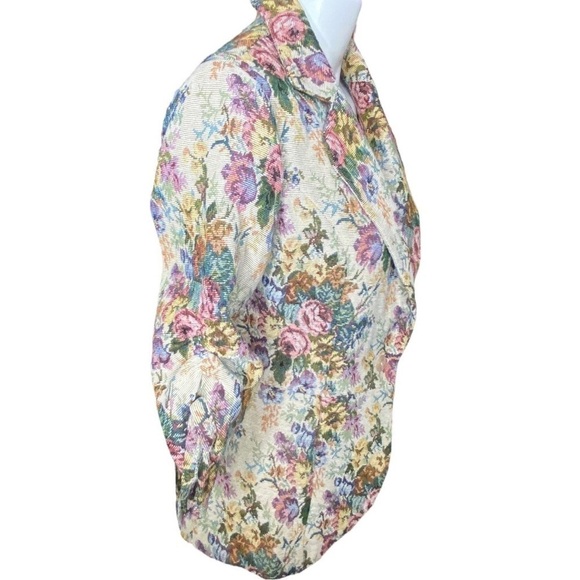 Karen Kane Tapestry Jacket Floral Print Size XS (2) - Picture 5 of 9